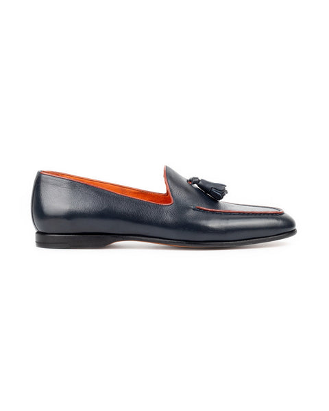 Nevis · mocassin · bleu marine