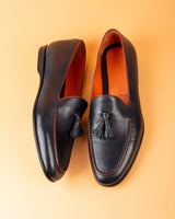 Nevis · mocassin · bleu marine