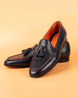 Nevis · mocassin · bleu marine