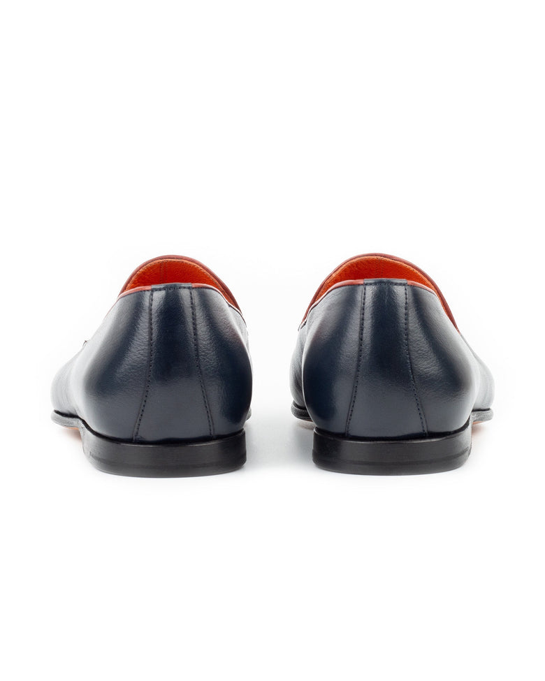 Nevis · mocassin · bleu marine