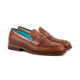 Parnis · mocassin · cognac
