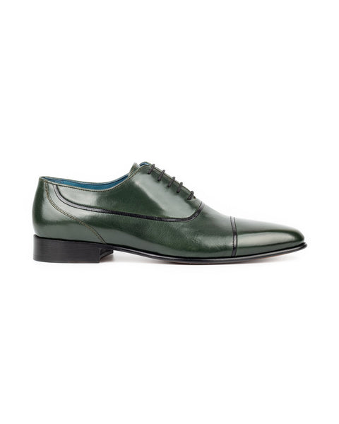 Popa · richelieu · vert et noir