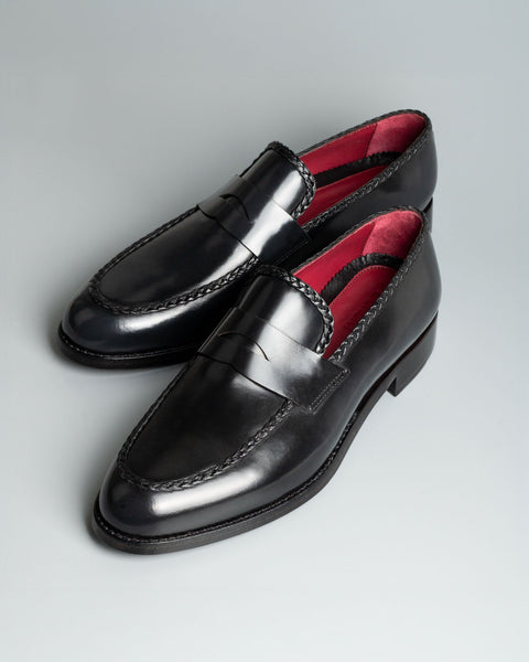 Saltoro · mocassin · noir