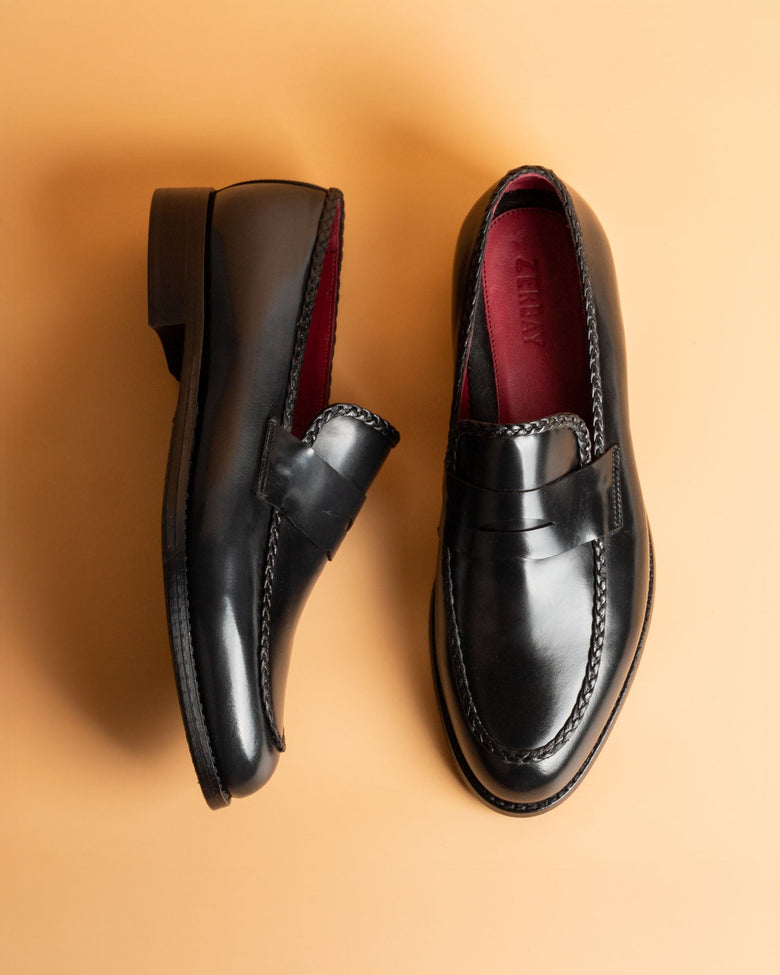 Saltoro · mocasín · negro