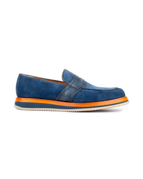 Suthep · mocassin · bleu marine