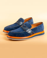 Suthep · mocassin · bleu marine
