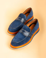 Suthep · mocassin · bleu marine