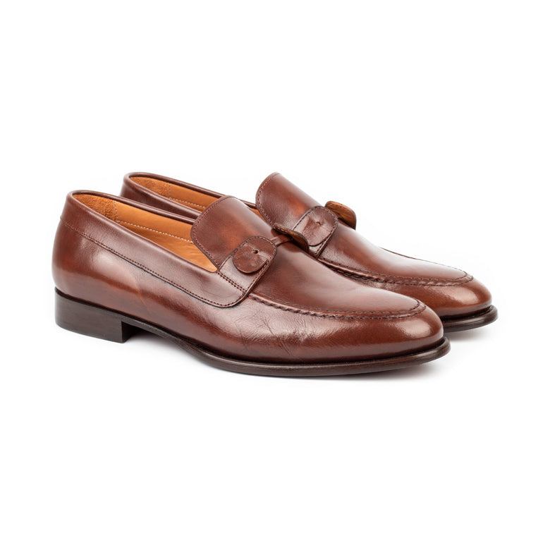 Tahan · mocassin · marron