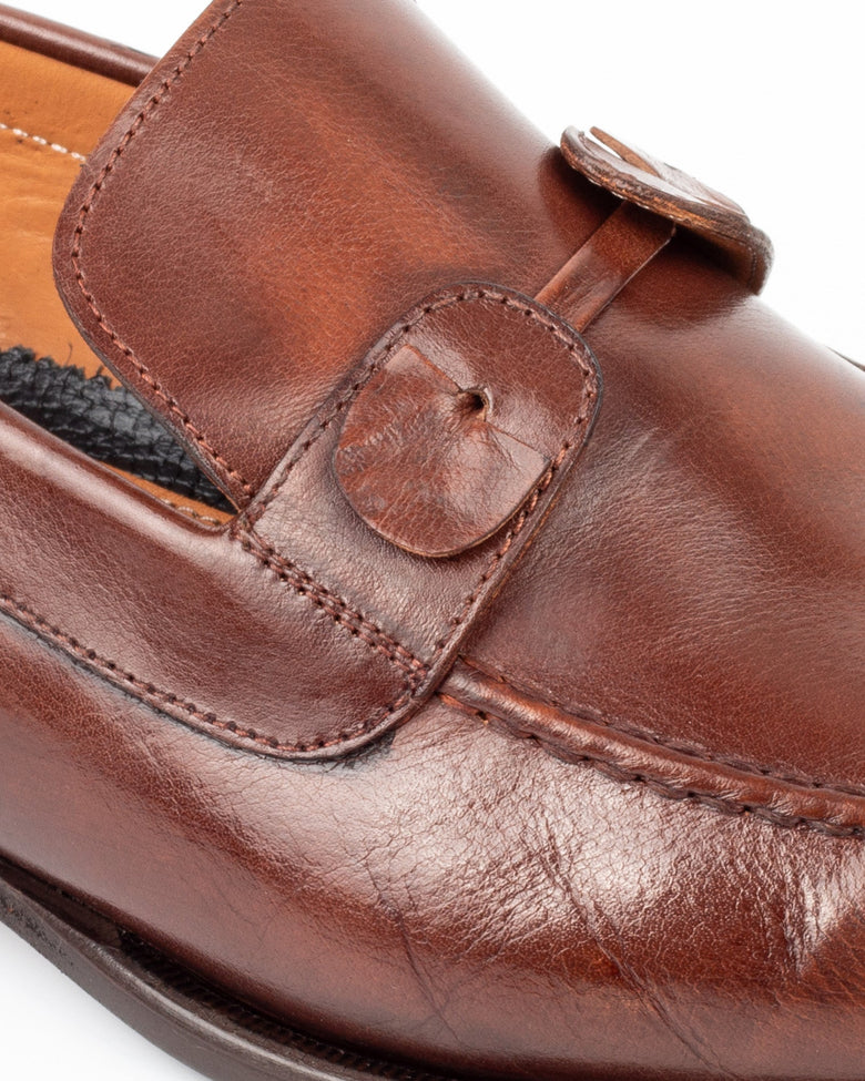 Tahan · mocassin · marron