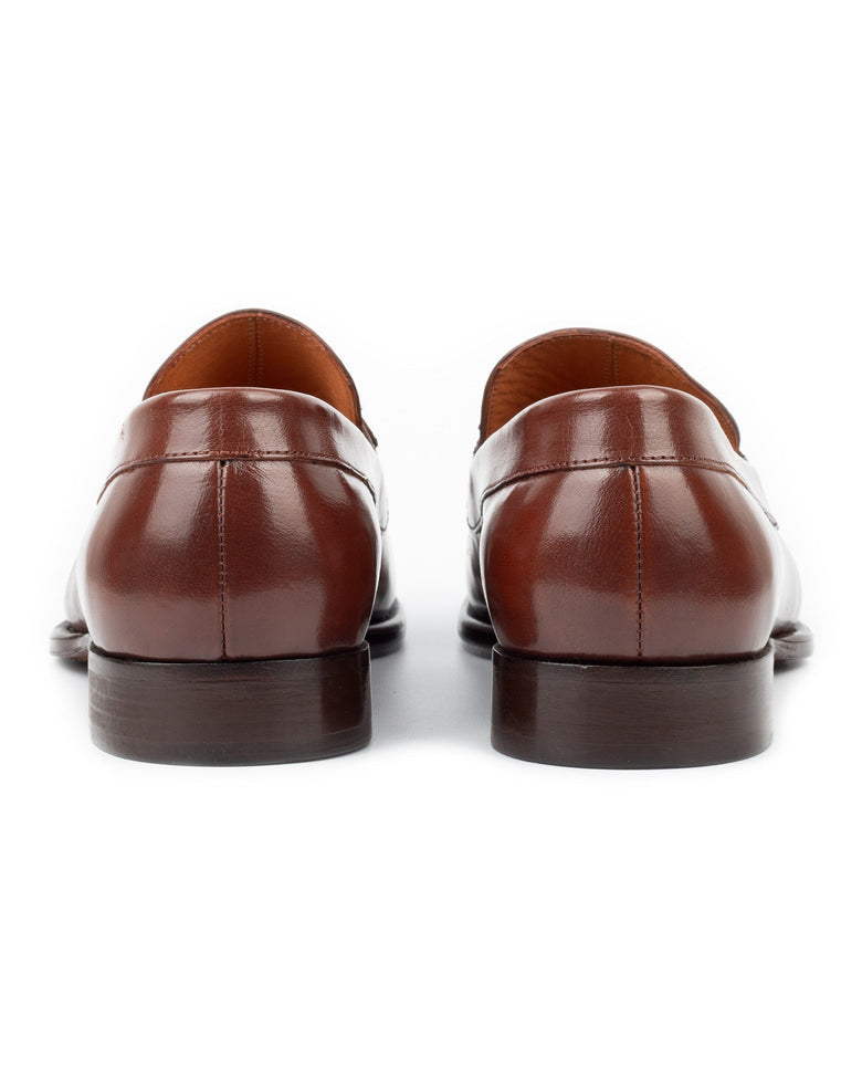 Tahan · mocassin · marron