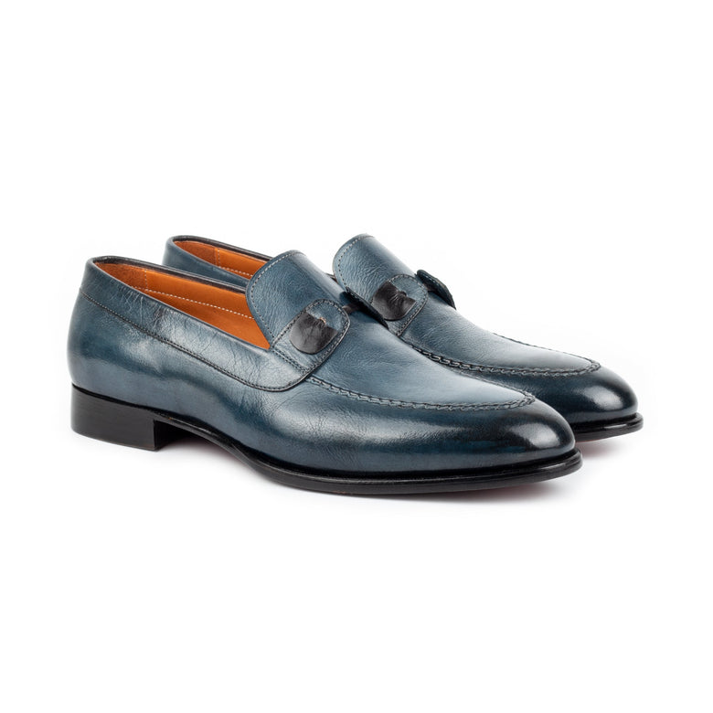 Tahan · mocasín · azul marino