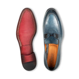 Tahan · mocasín · azul marino