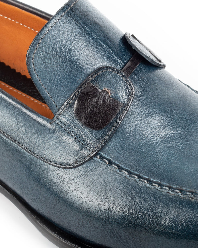 Tahan · mocasín · azul marino