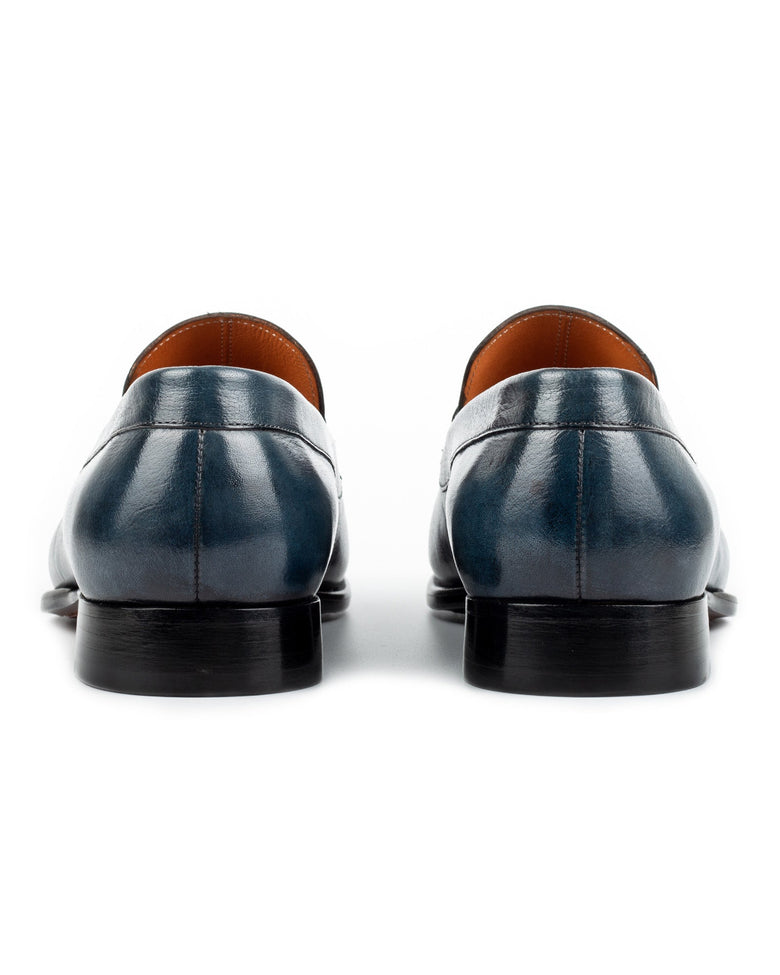 Tahan · mocasín · azul marino