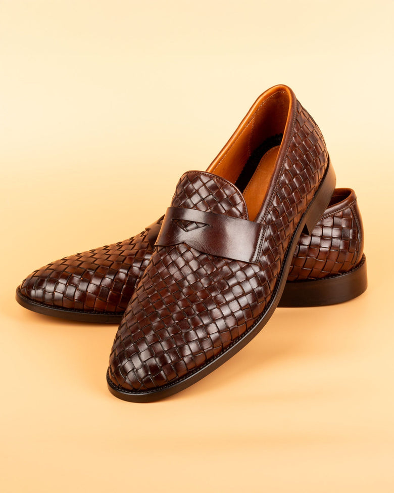 Tai · mocassin · marron