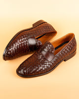 Tai · mocassin · marron