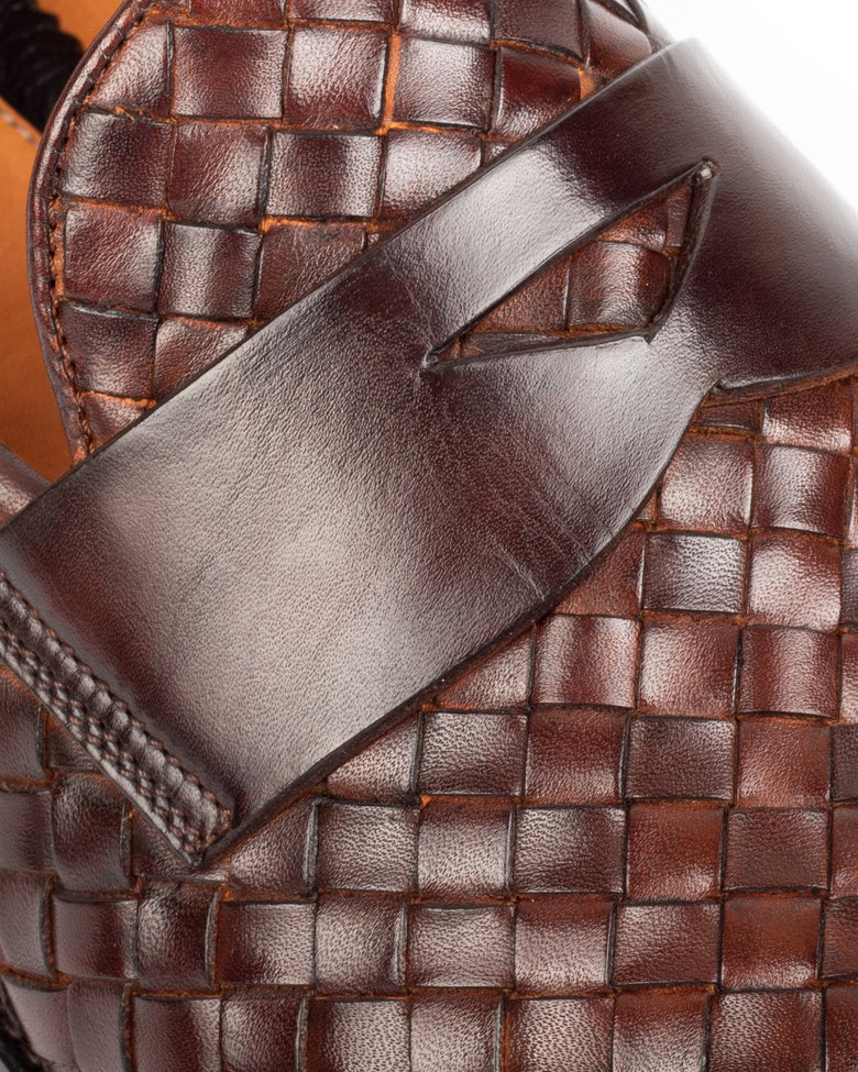 Tai · mocassin · marron