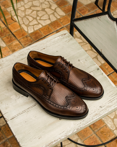 Teide · blucher · marrón