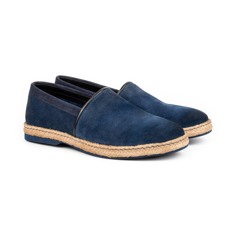 Tirich · mocassin · bleu marine