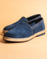 Tirich · mocassin · bleu marine