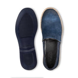Tirich · mocassin · bleu marine