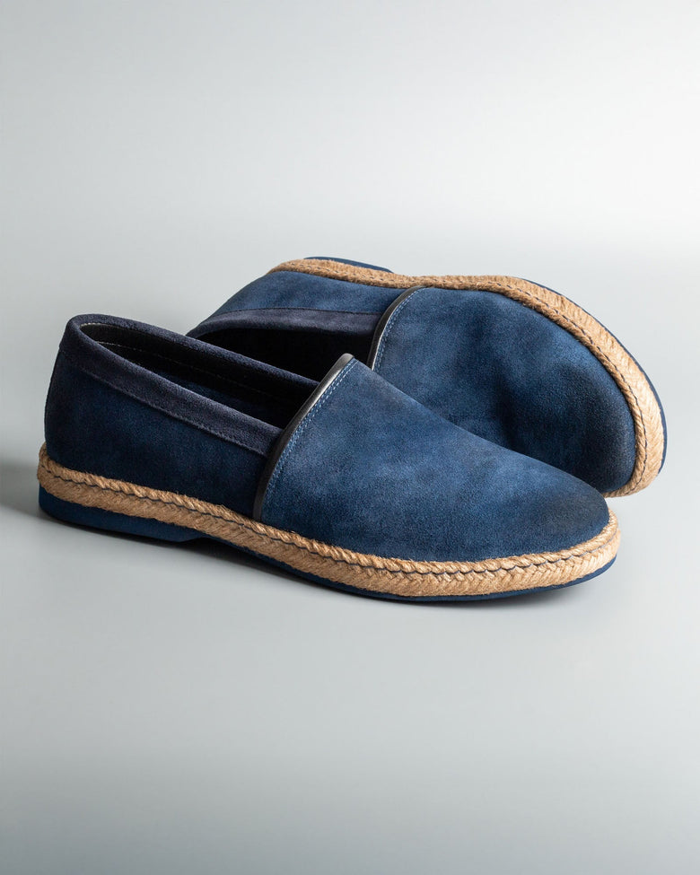 Tirich · mocassin · bleu marine