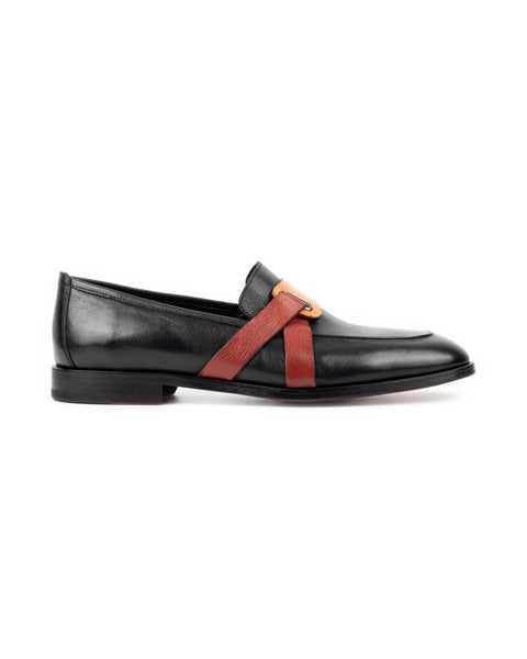 Wutai · mocassin · noir