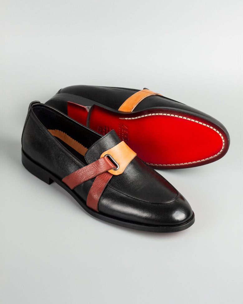 Wutai · mocasín · negro