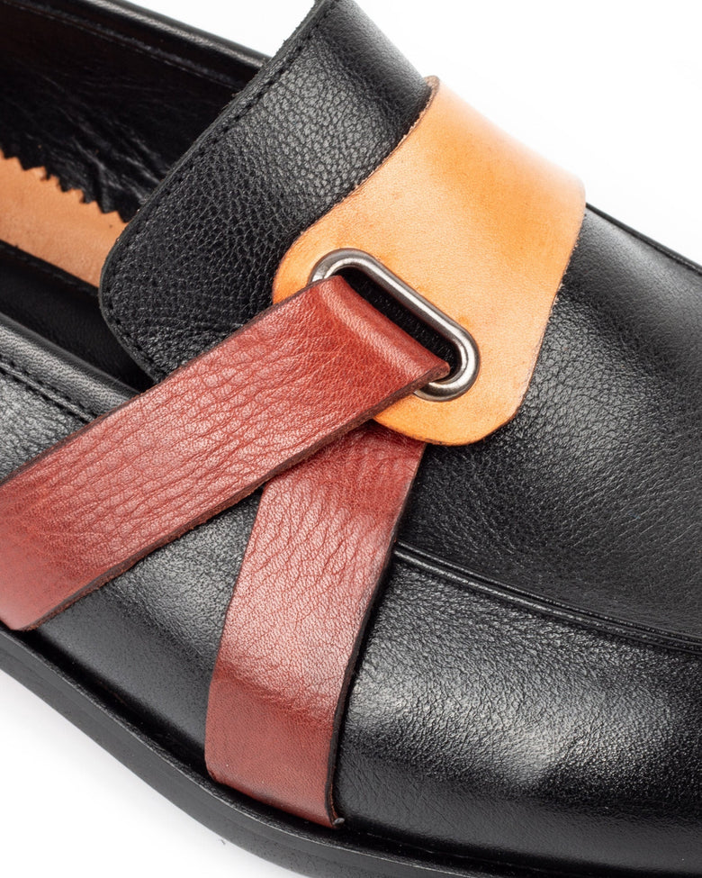 Wutai · mocasín · negro