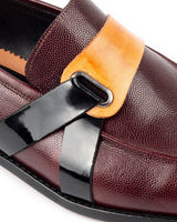 Wutai · mocassin · bordeaux